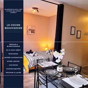 Appartement Le Cocon Beauvaisien - Centre Proche Gare, Beauvais